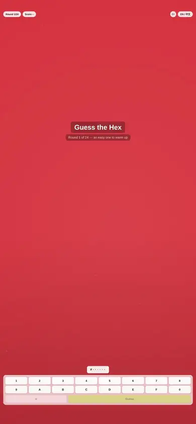 Guess the Hex