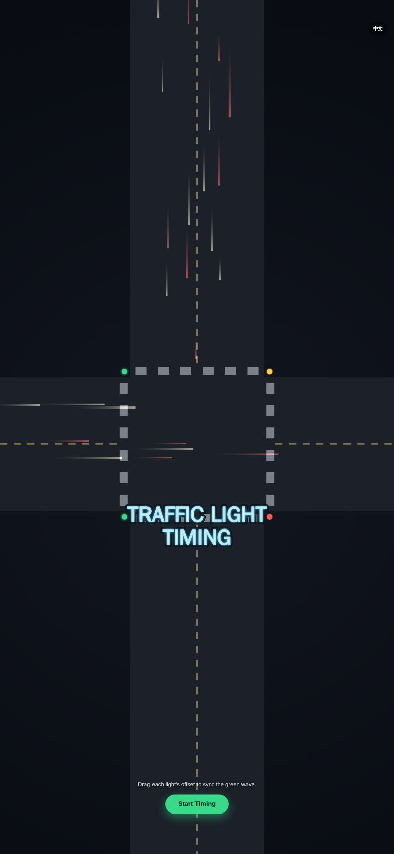 Traffic Light Timing