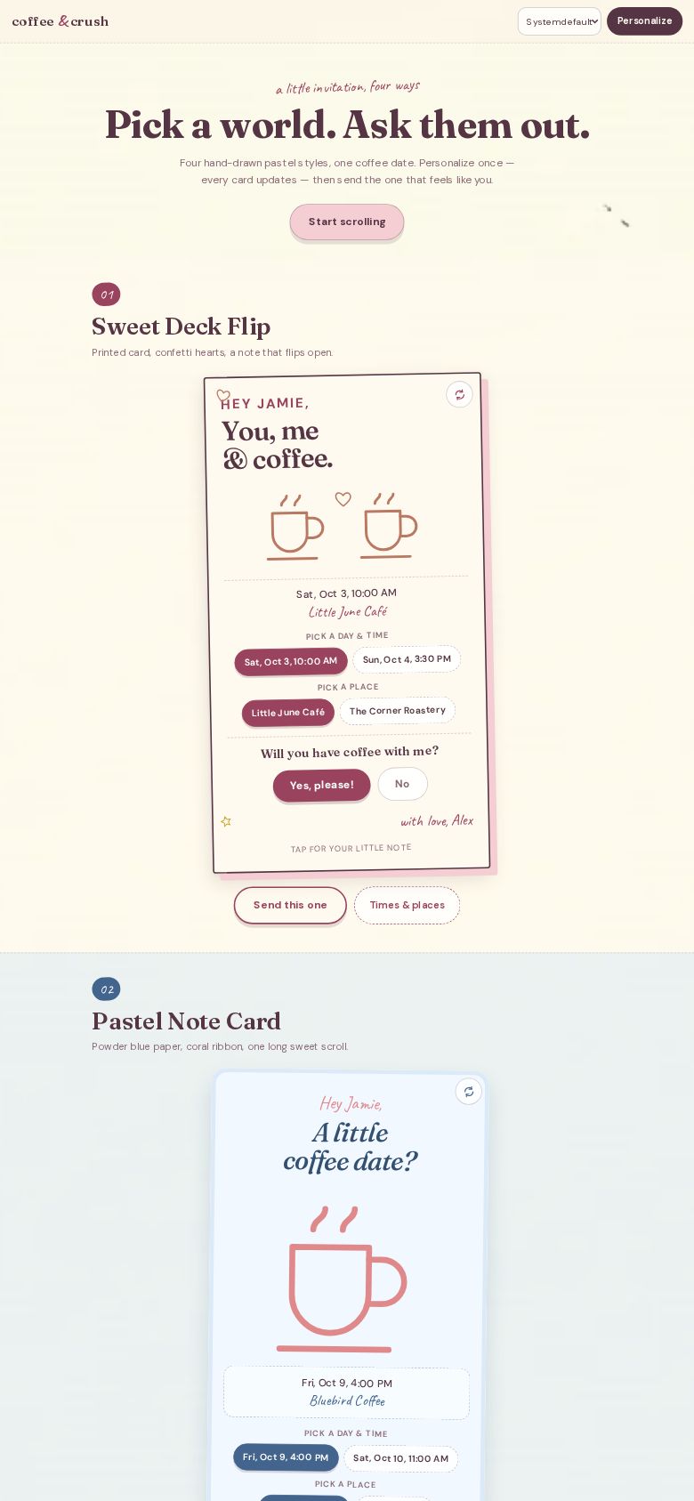 Coffee & Crush