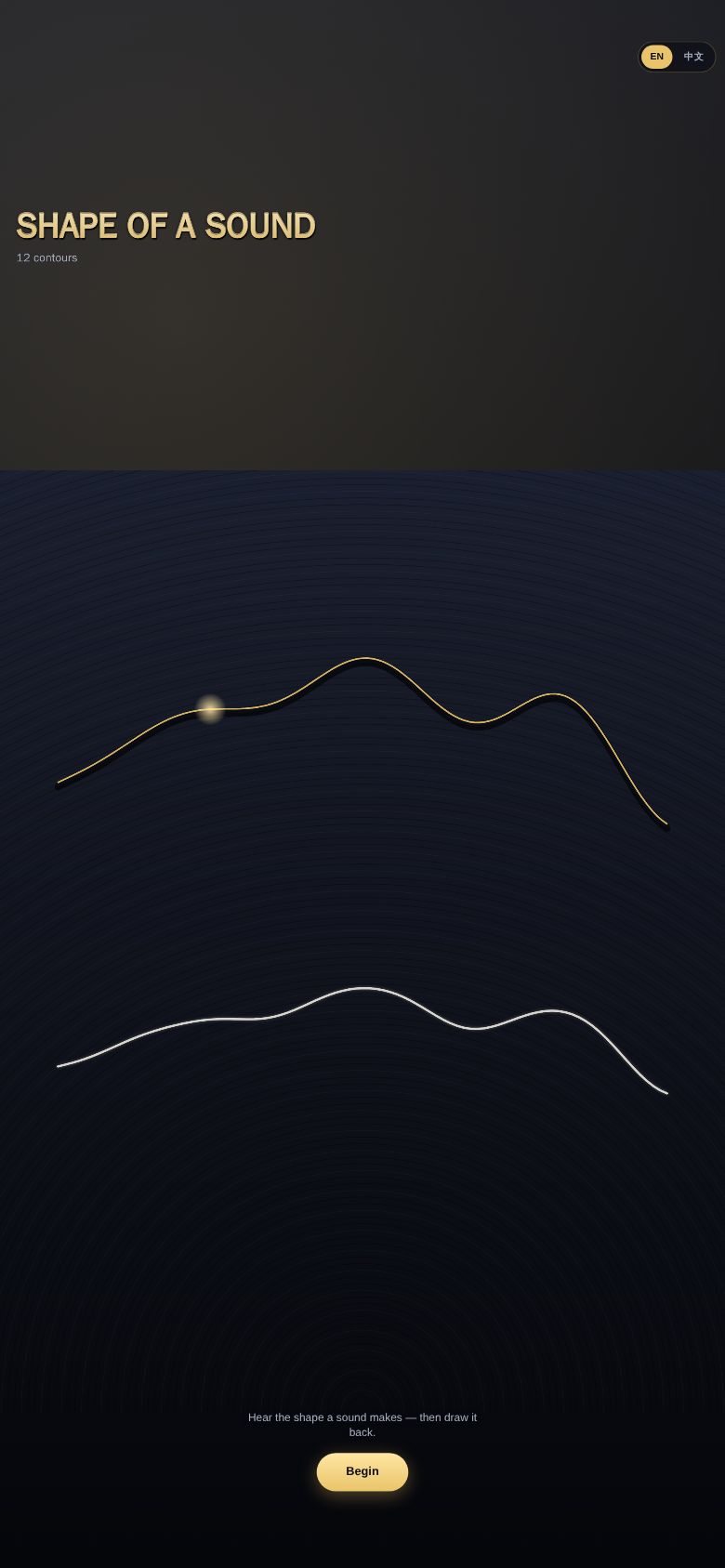 Shape of a Sound