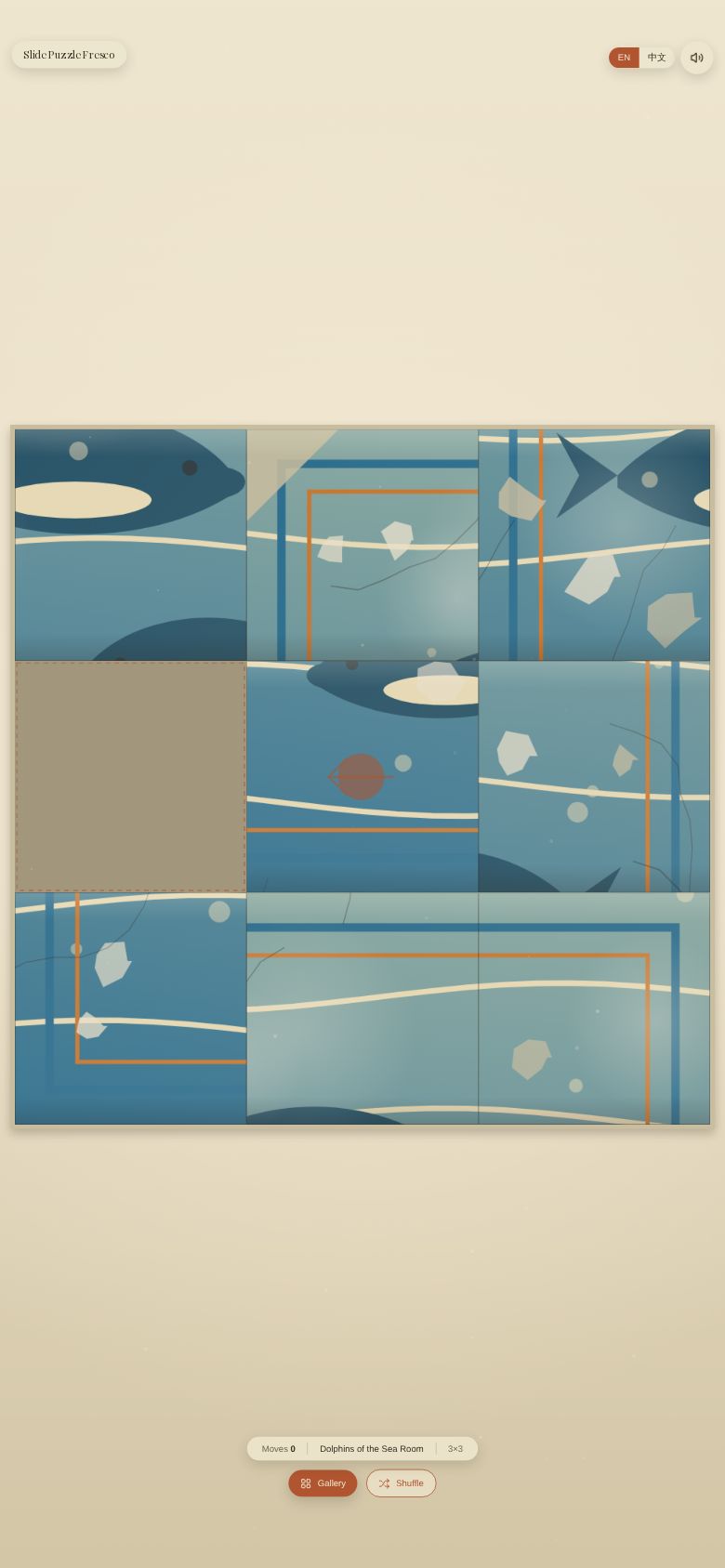Slide Puzzle Fresco
