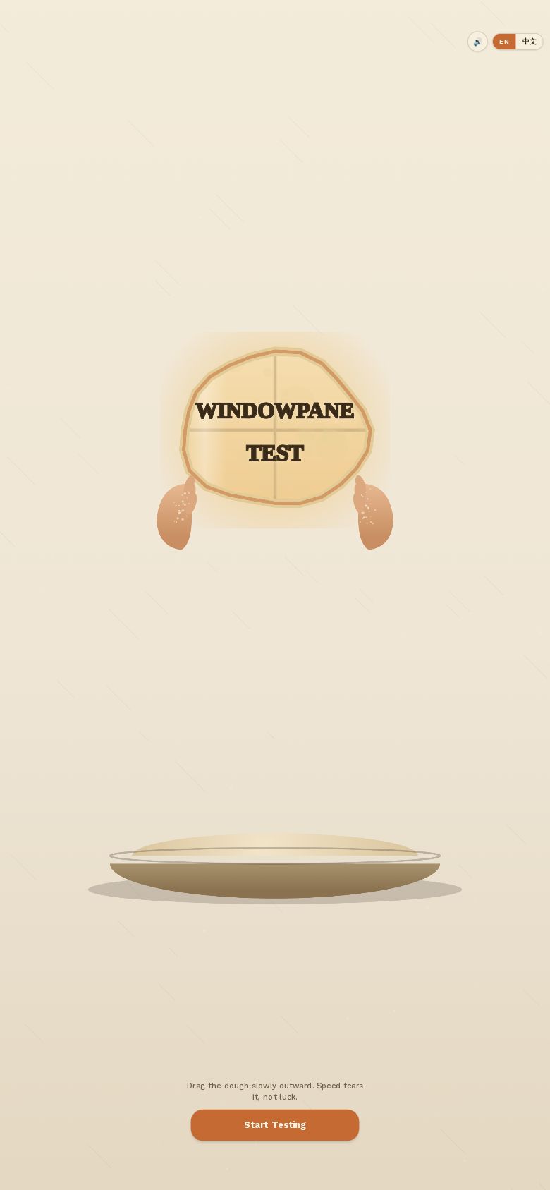 Windowpane Test