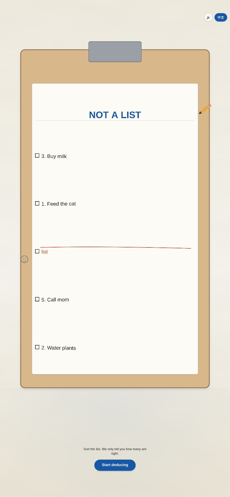 Not a List