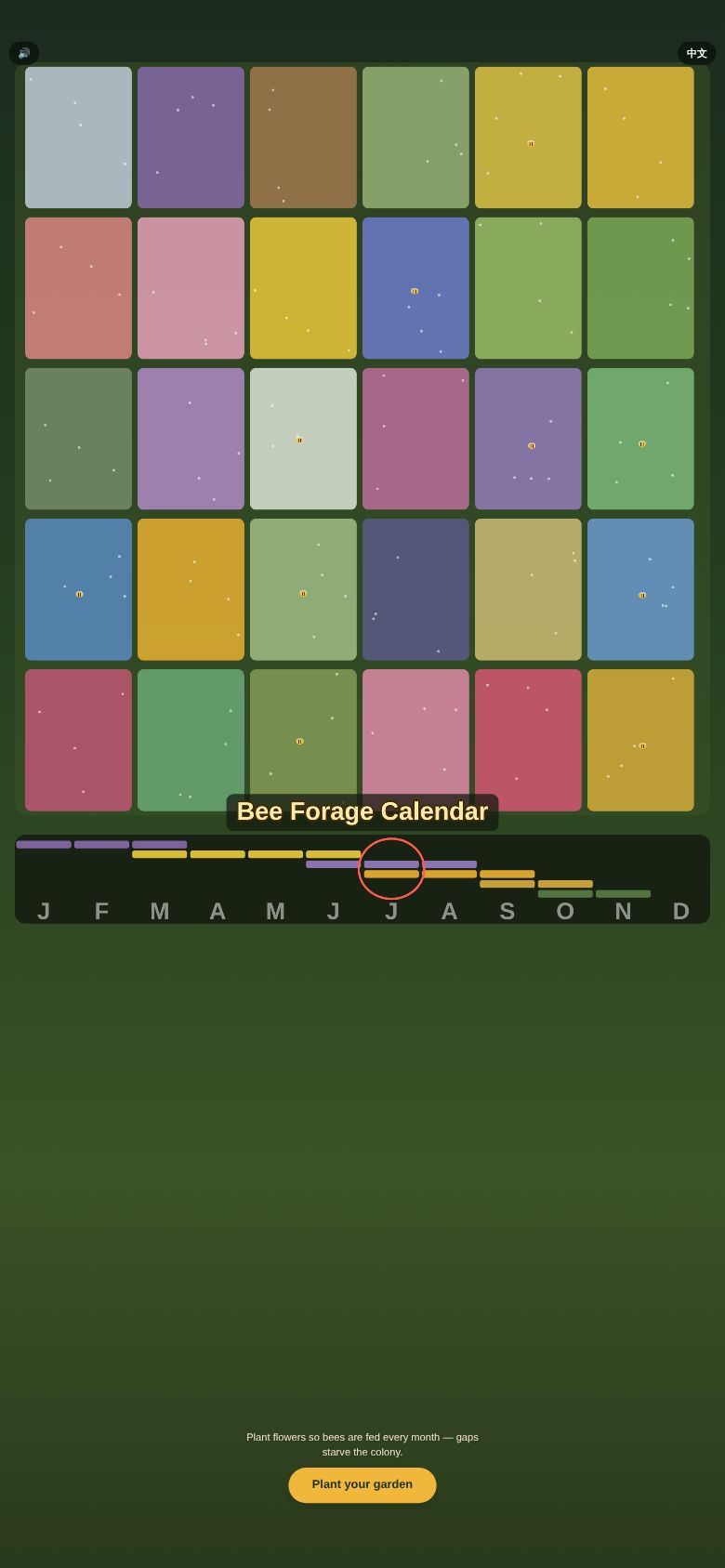 Bee Forage Calendar