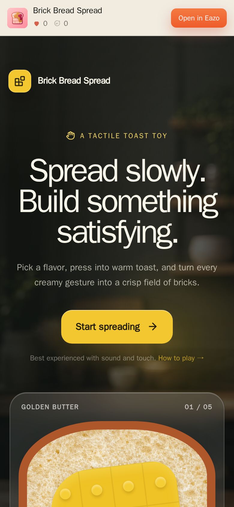 Brick Bread Spread