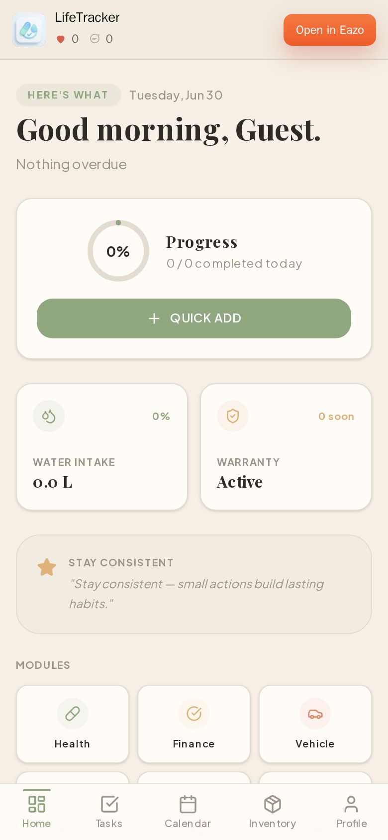 LifeTracker