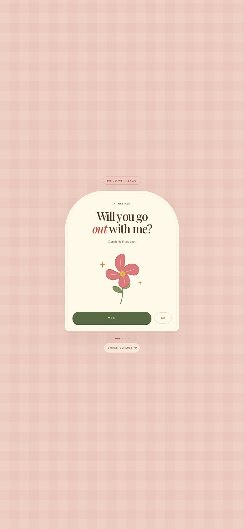 Will You Go Out With Me?