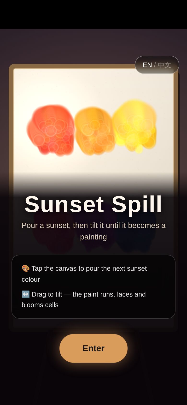 Sunset Spill