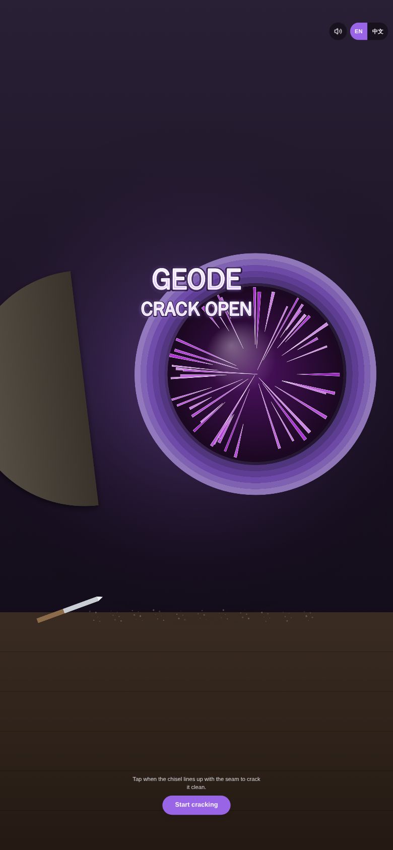 Geode Crack Open
