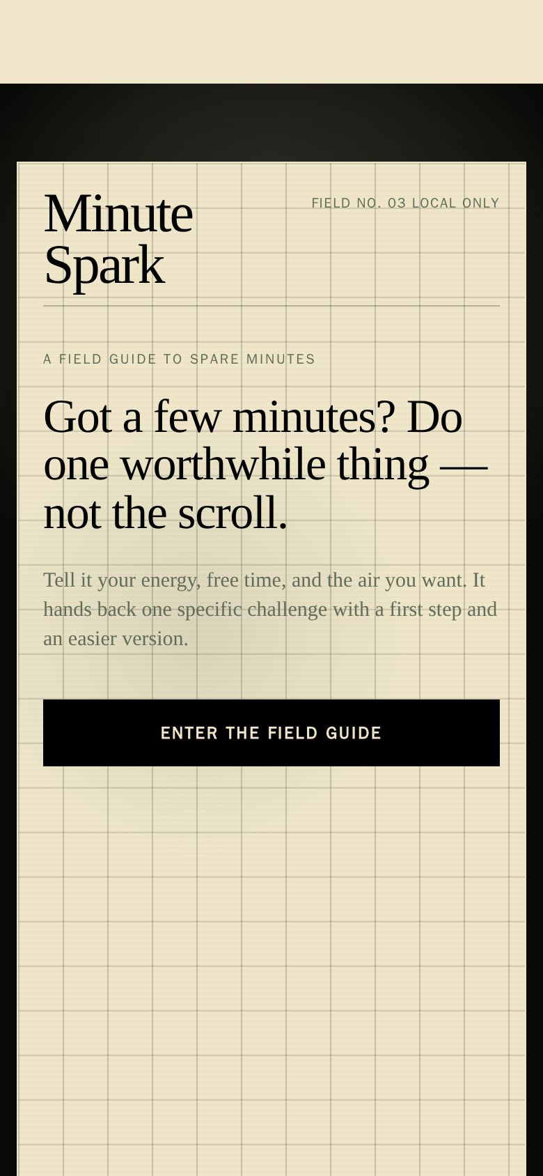 Minute Spark