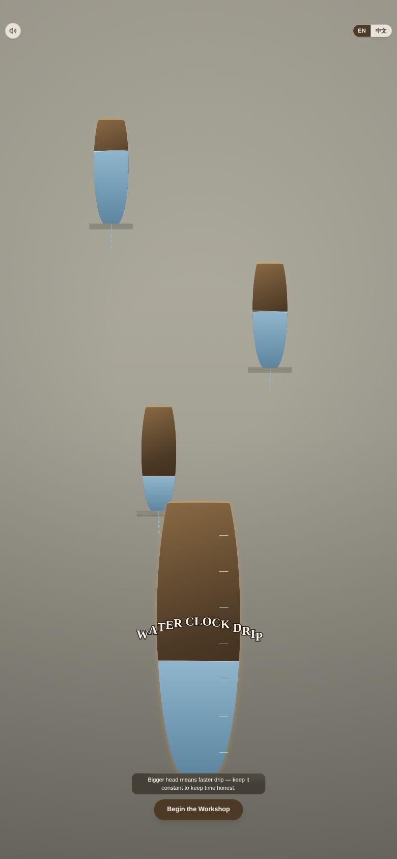 Water Clock Drip