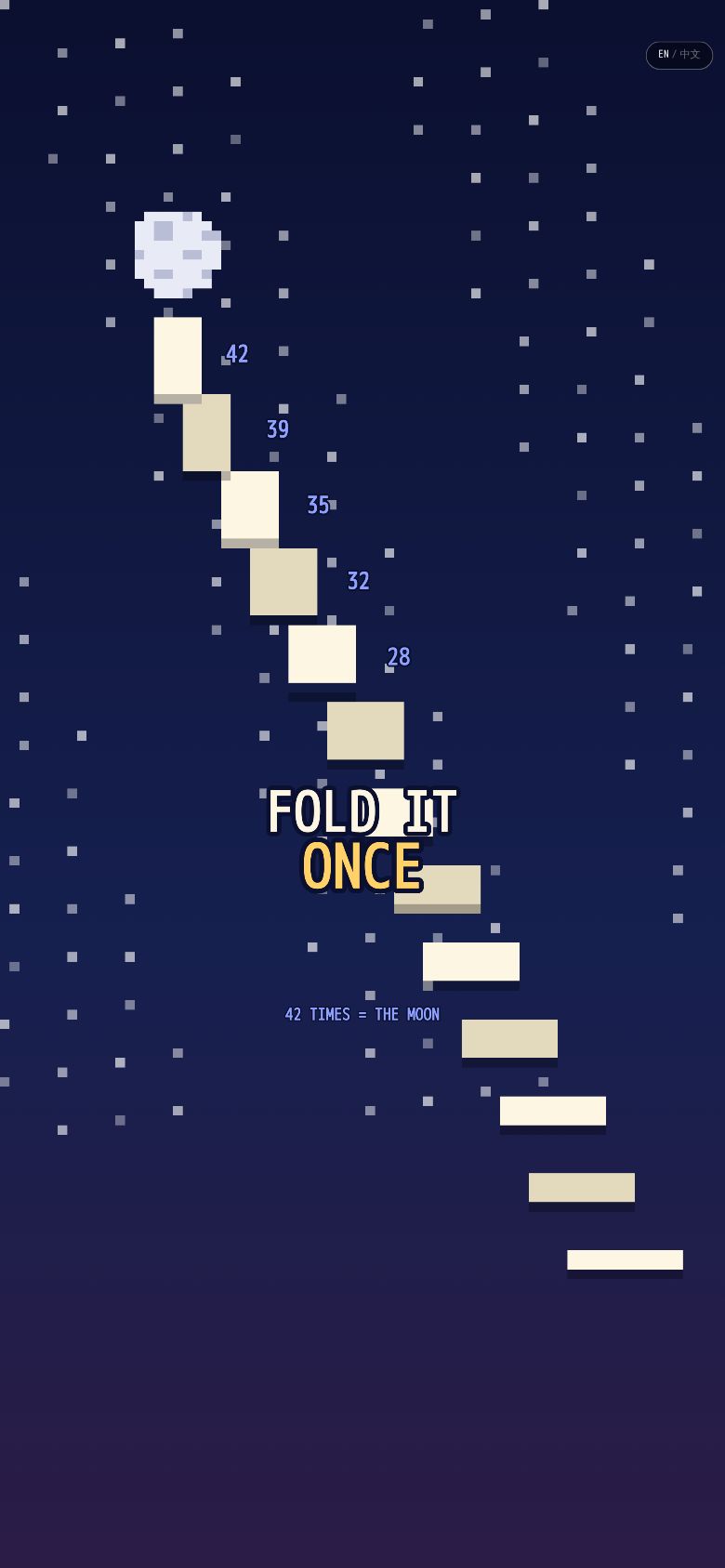 Fold It Once