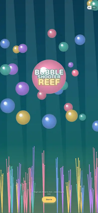 Bubble Shooter Reef