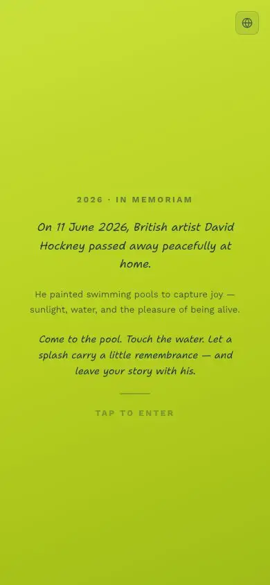 A Bigger Splash
