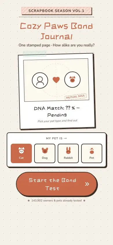Pet Similarity Test