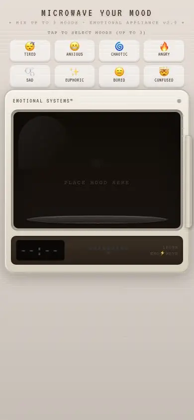 Mood Microwave