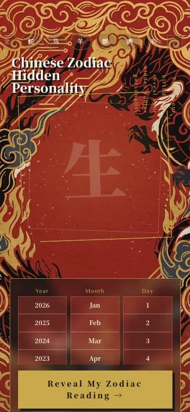 Chinese Zodiac Personality Test