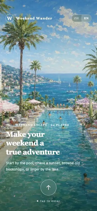 Weekend peak