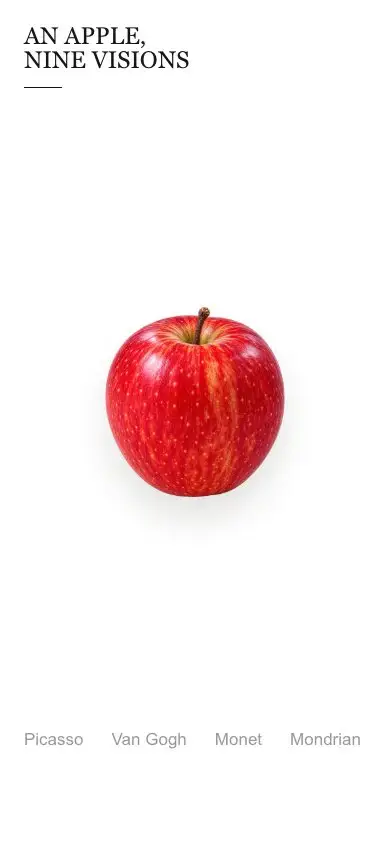 An Apple, Nine Visions