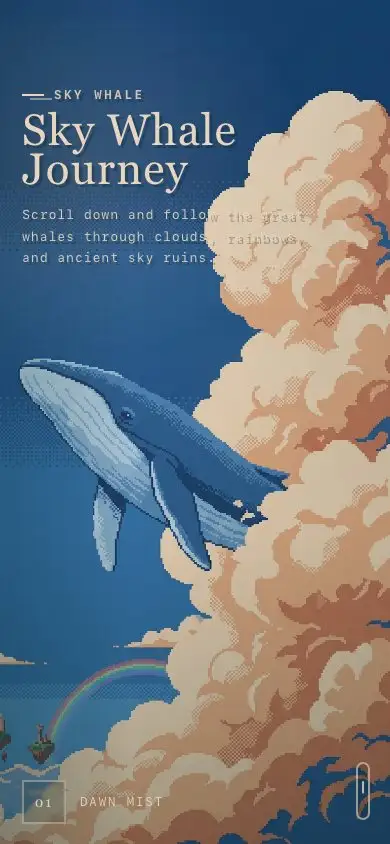 Sky Whale Journey