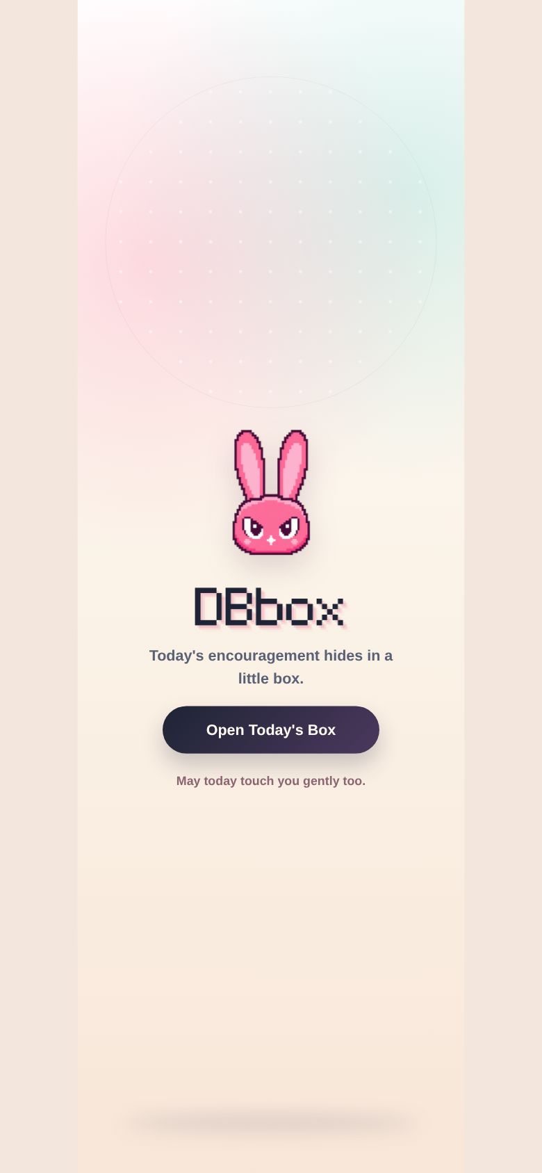DBbox Daily Claw Machine