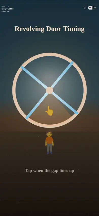 Revolving Door Timing