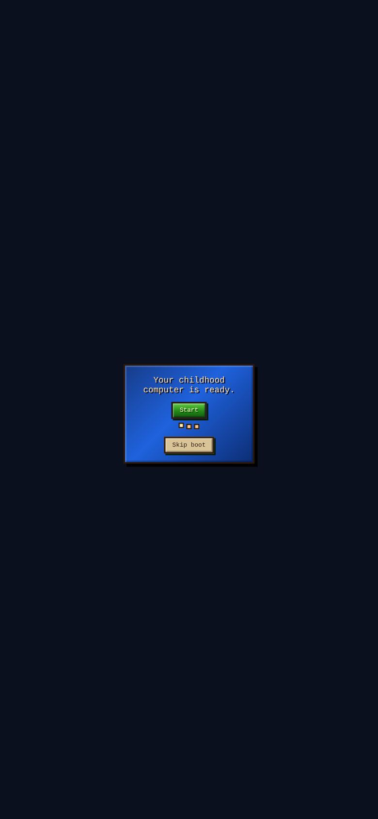 Back to XP