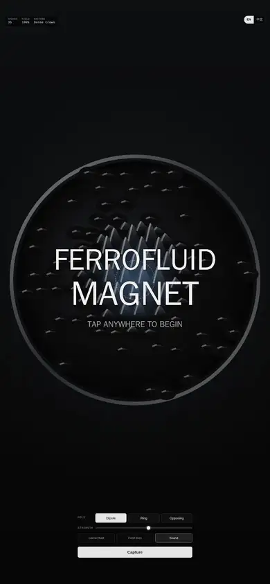 Ferrofluid Magnet