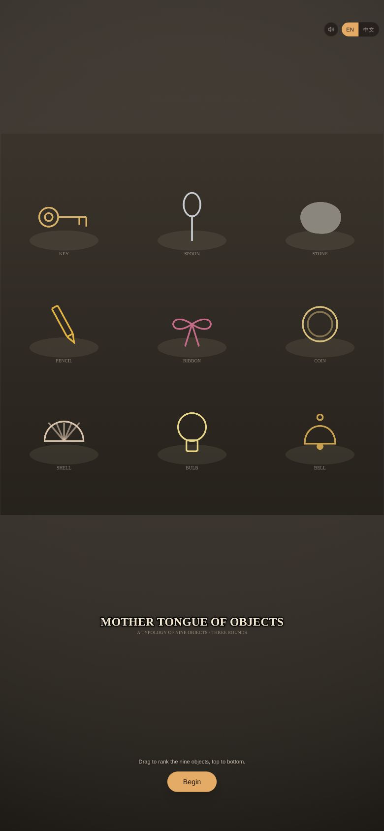 Mother Tongue of Objects