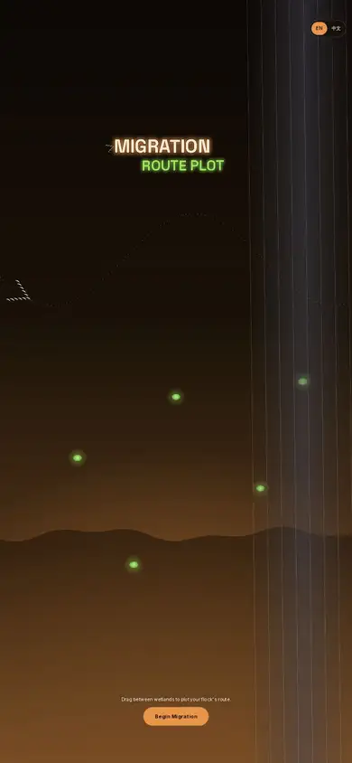 Migration Route Plot