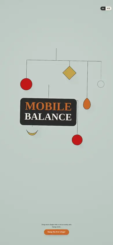 Mobile Balance Puzzle