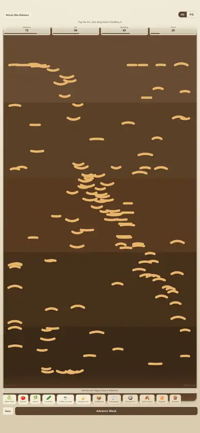 Worm Bin Balance