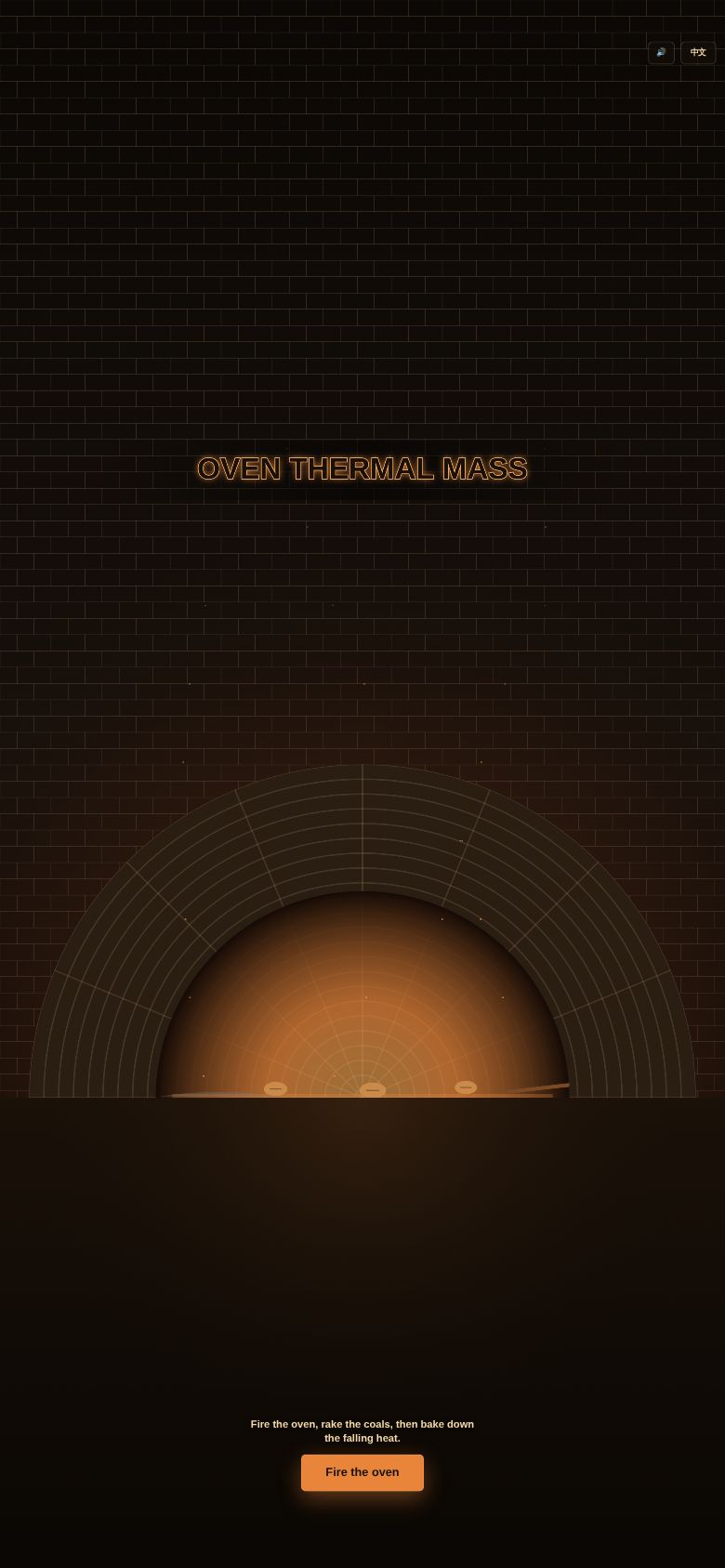 Oven Thermal Mass