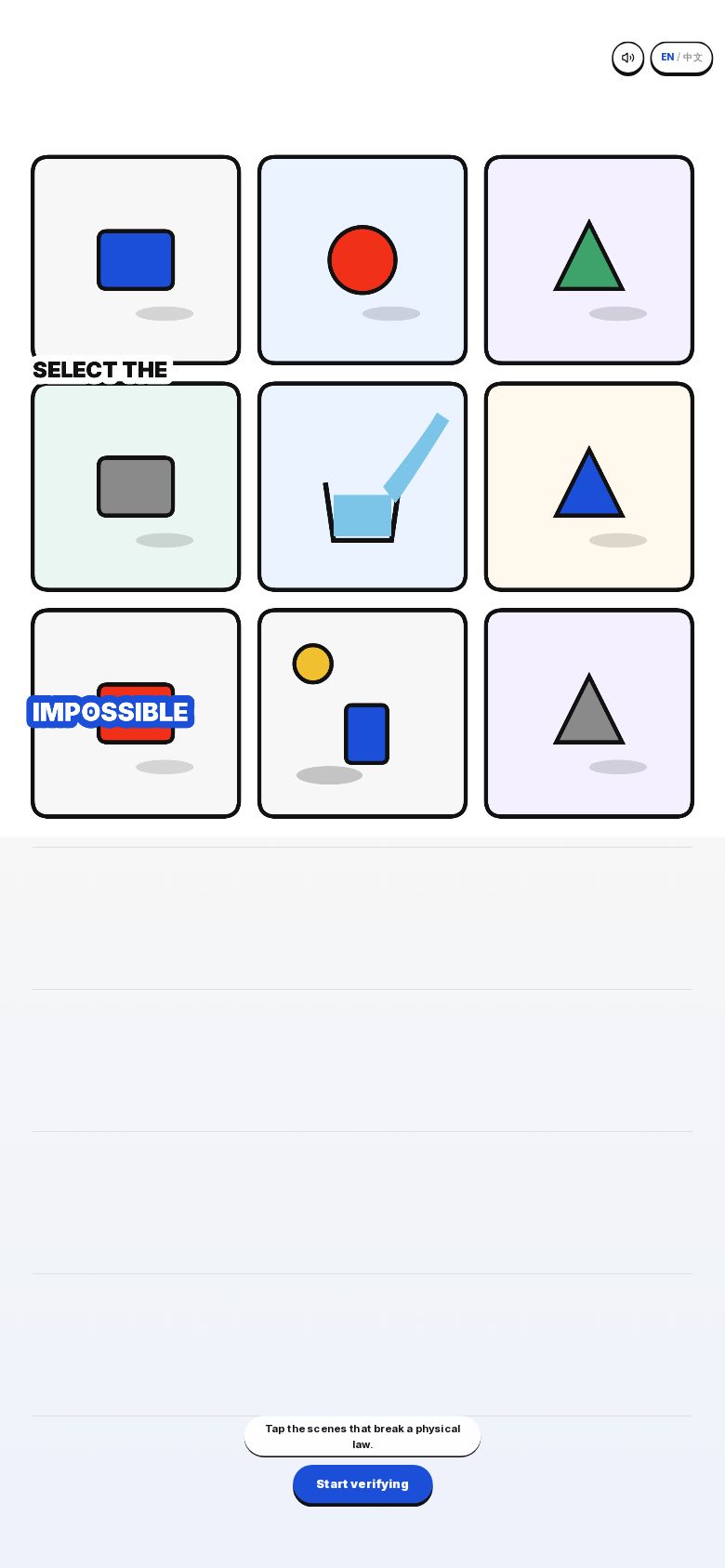 Select the Impossible