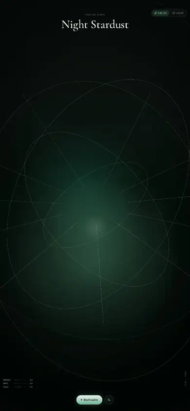 中心几何星宿合成器 · Stellar Synth