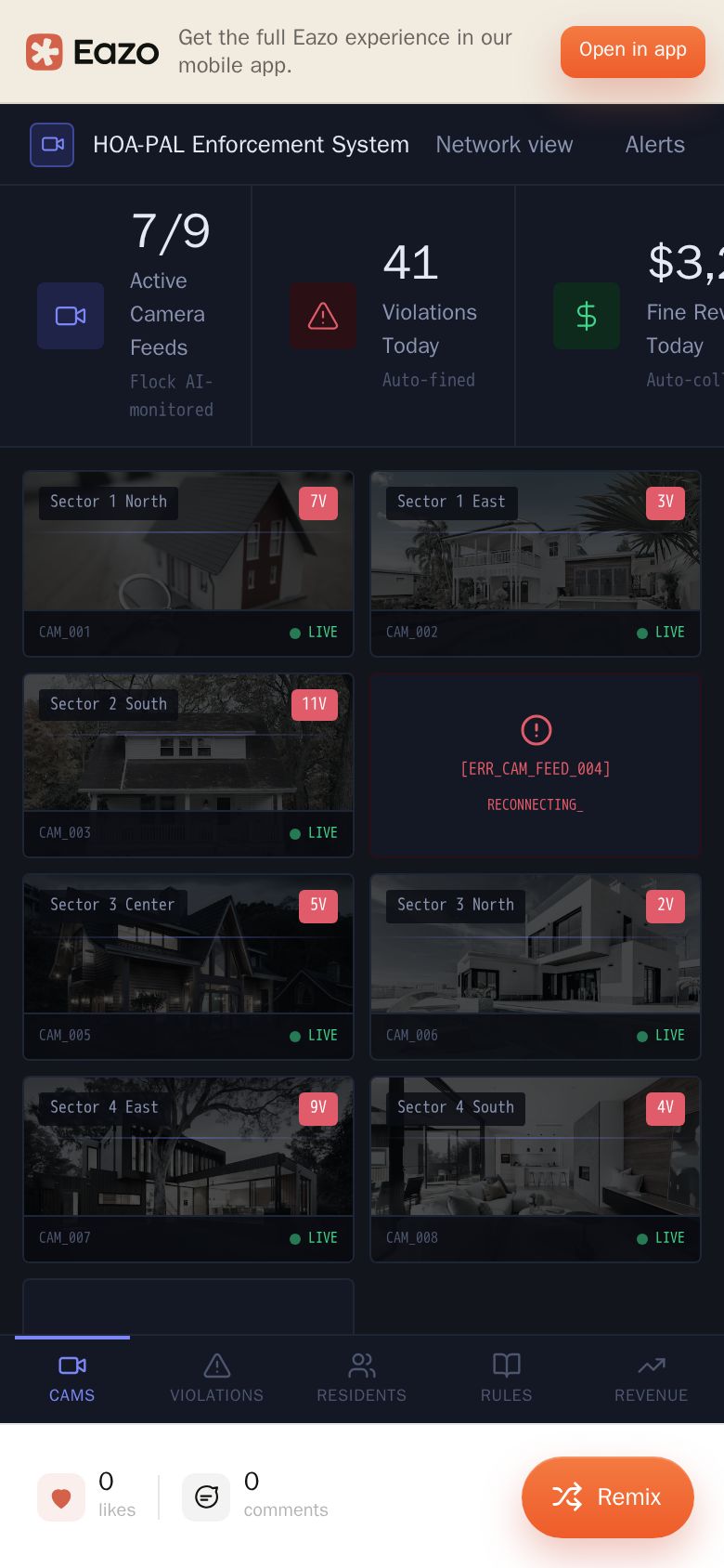 HOA-PAL Enforcement System