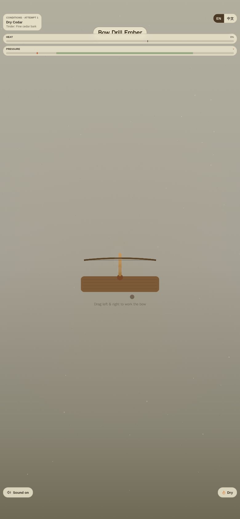 Bow Drill Ember