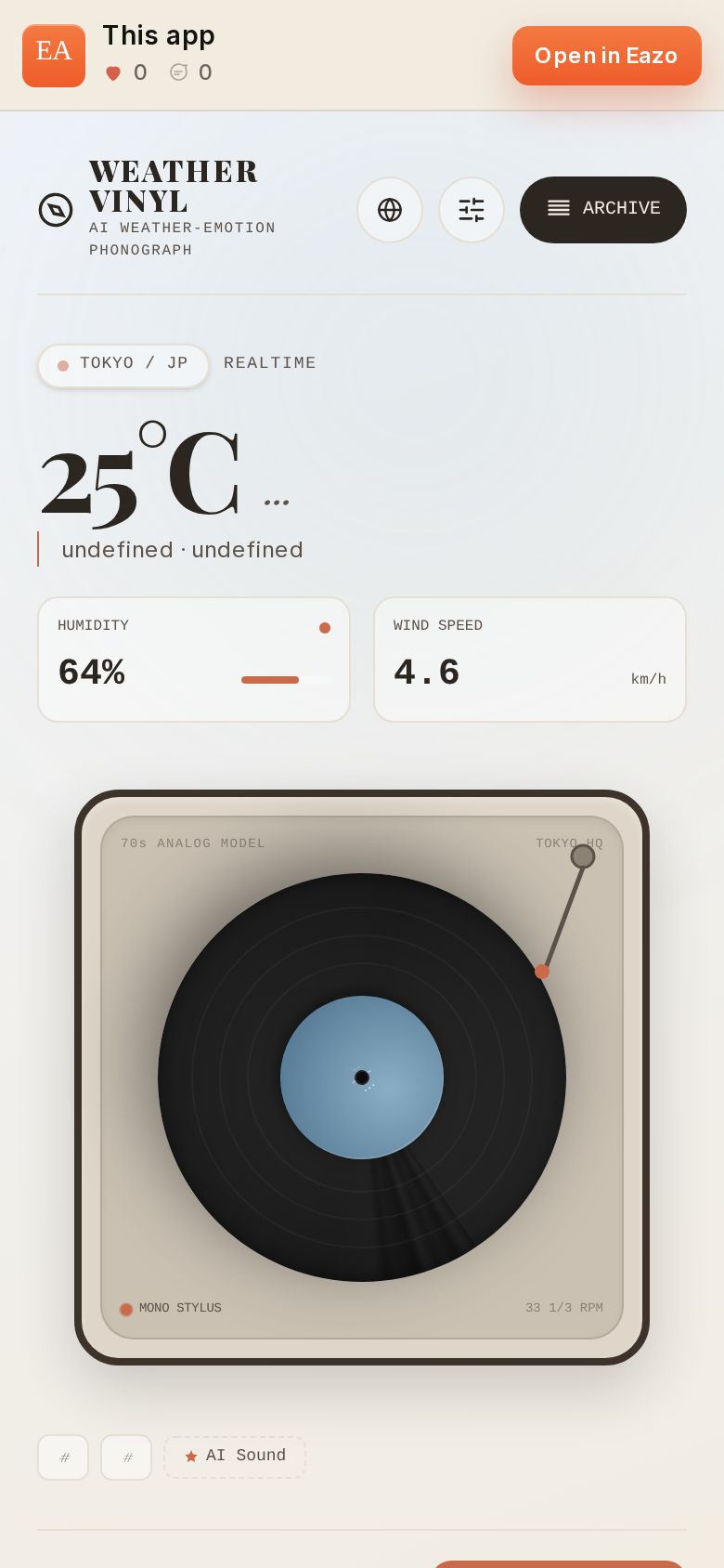 Weather Vinyl