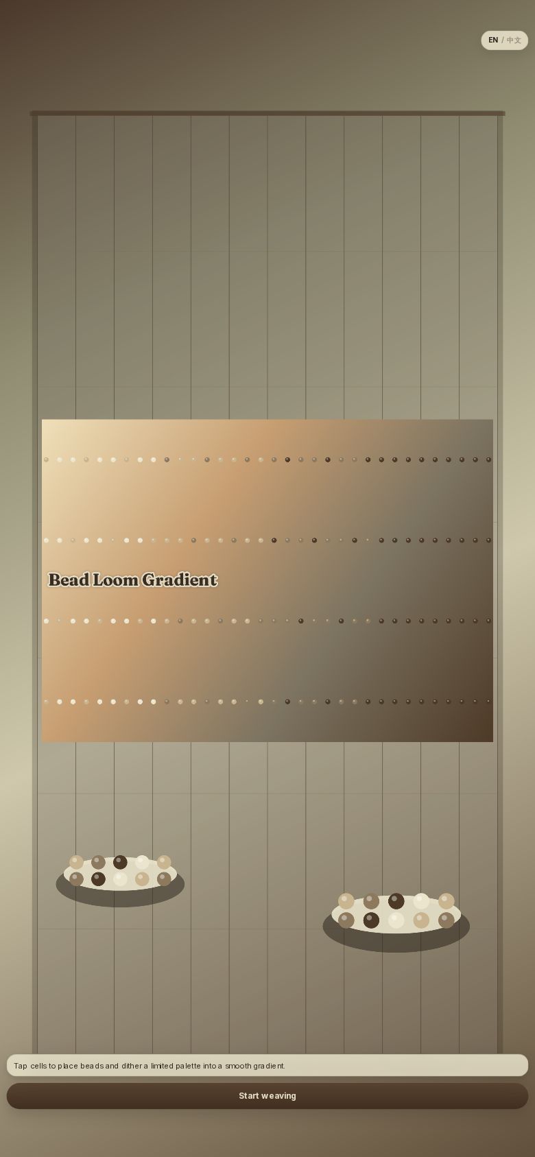 Bead Loom Gradient