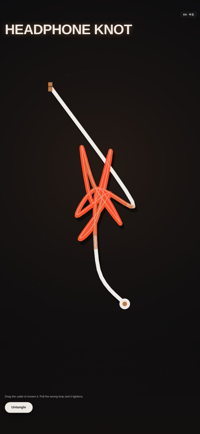 Headphone Knot