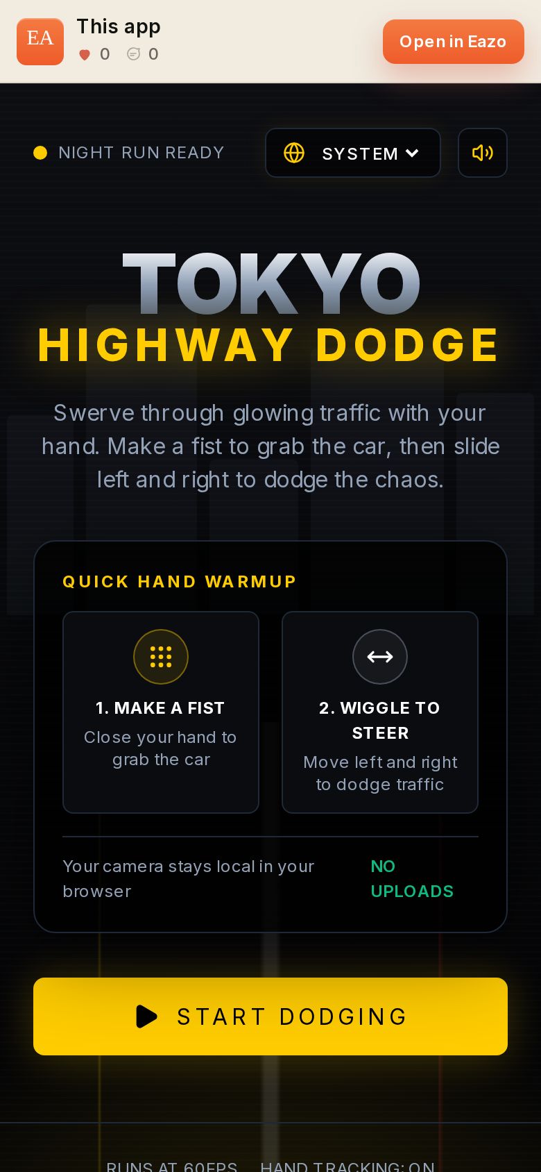 Tokyo Highway Dodge