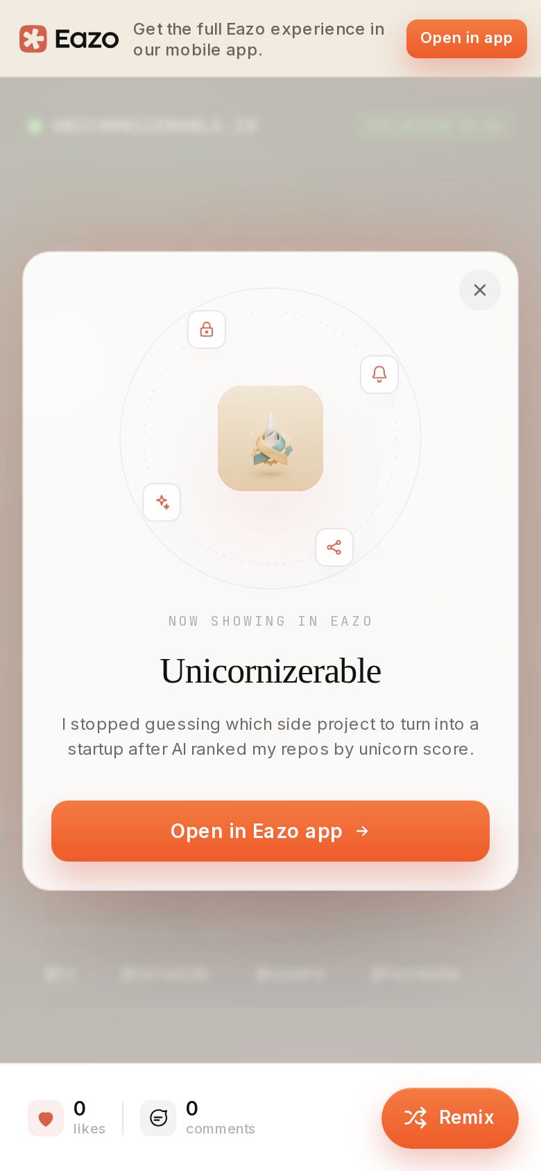 Unicornizerable