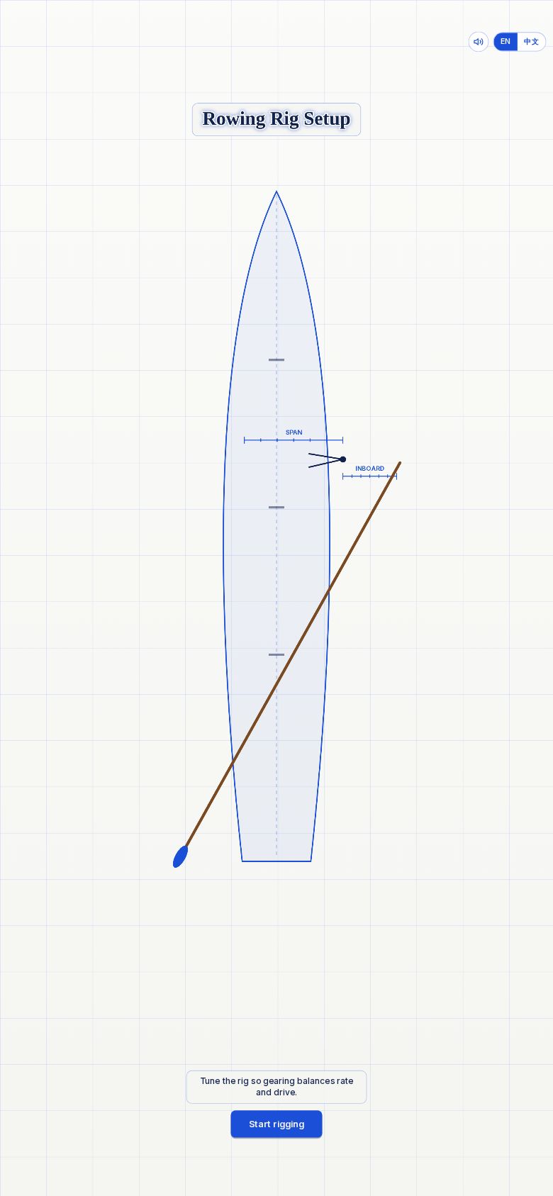 Rowing Rig Setup