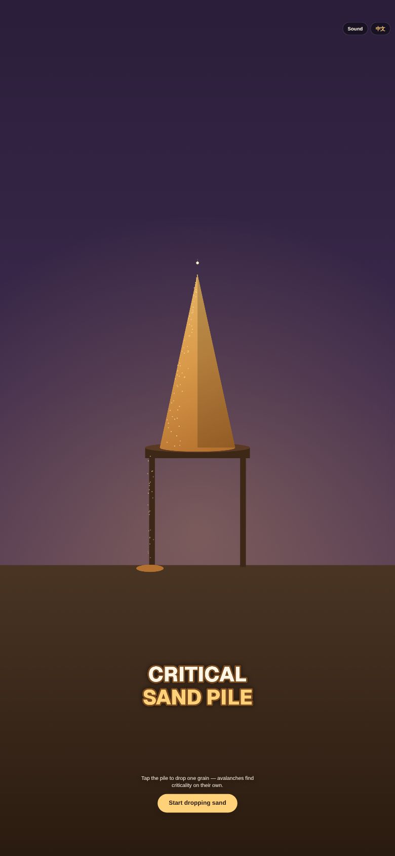 Critical Sand Pile