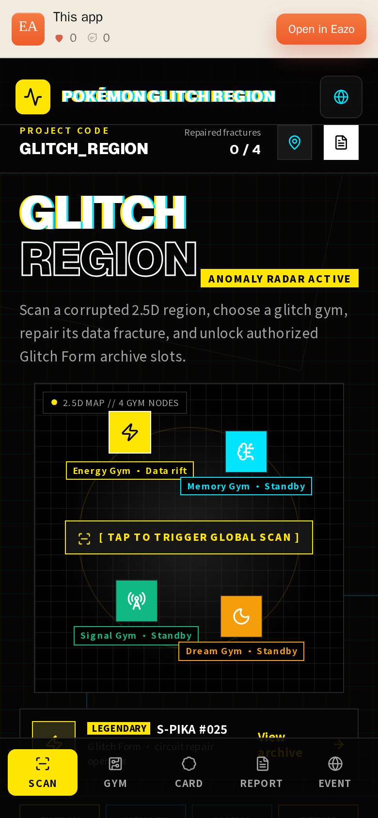 Pokémon Glitch Region