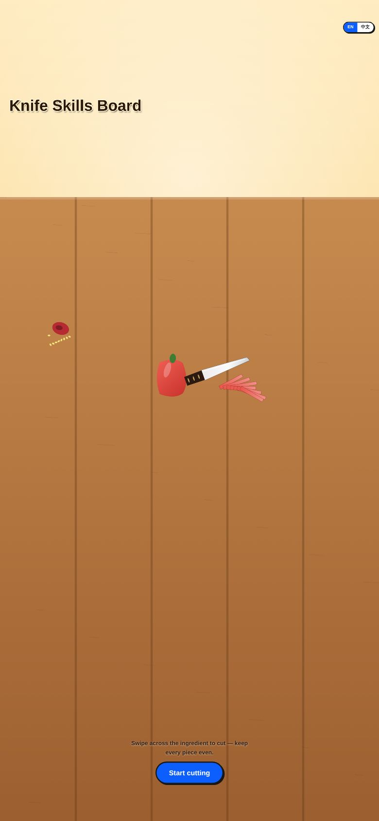 Knife Skills Board