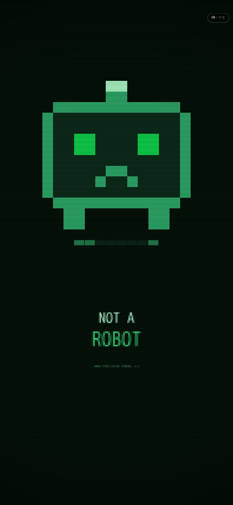 Not a Robot