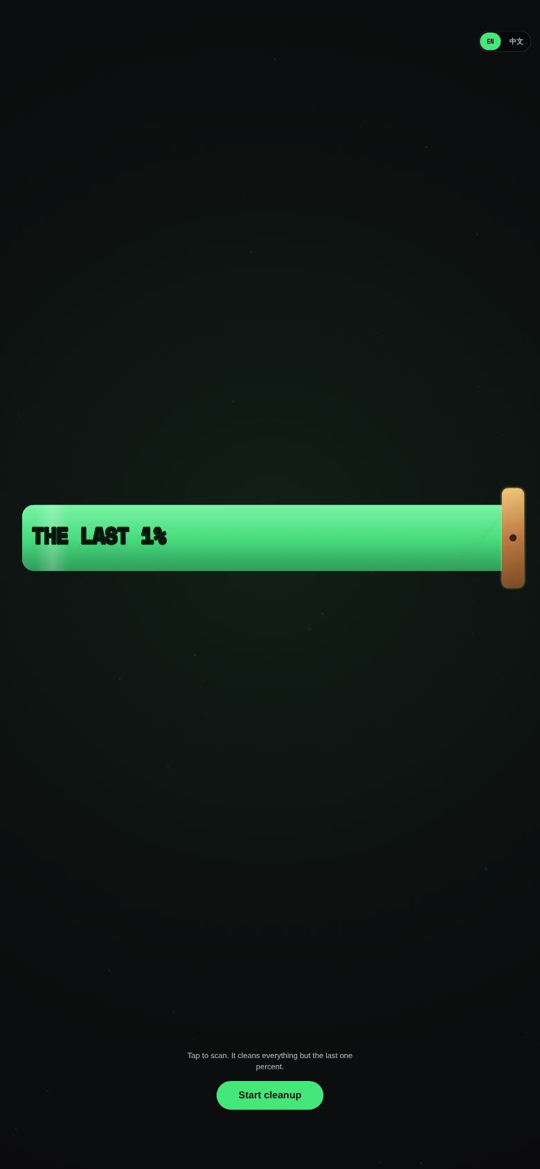 The Last One Percent