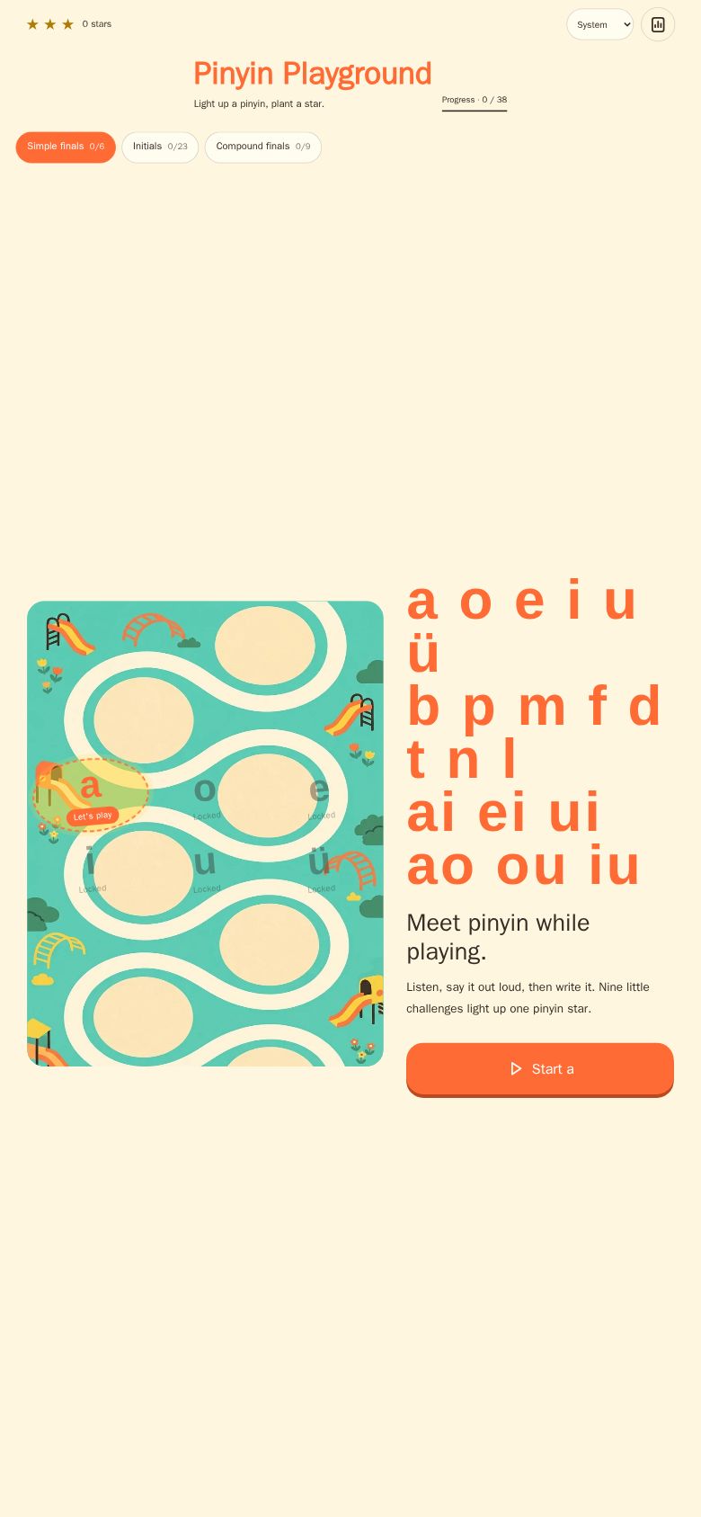 Pinyin Playground