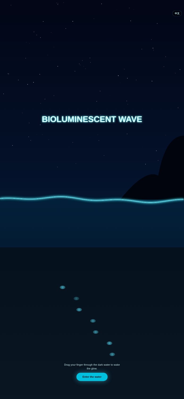 Bioluminescent Wave